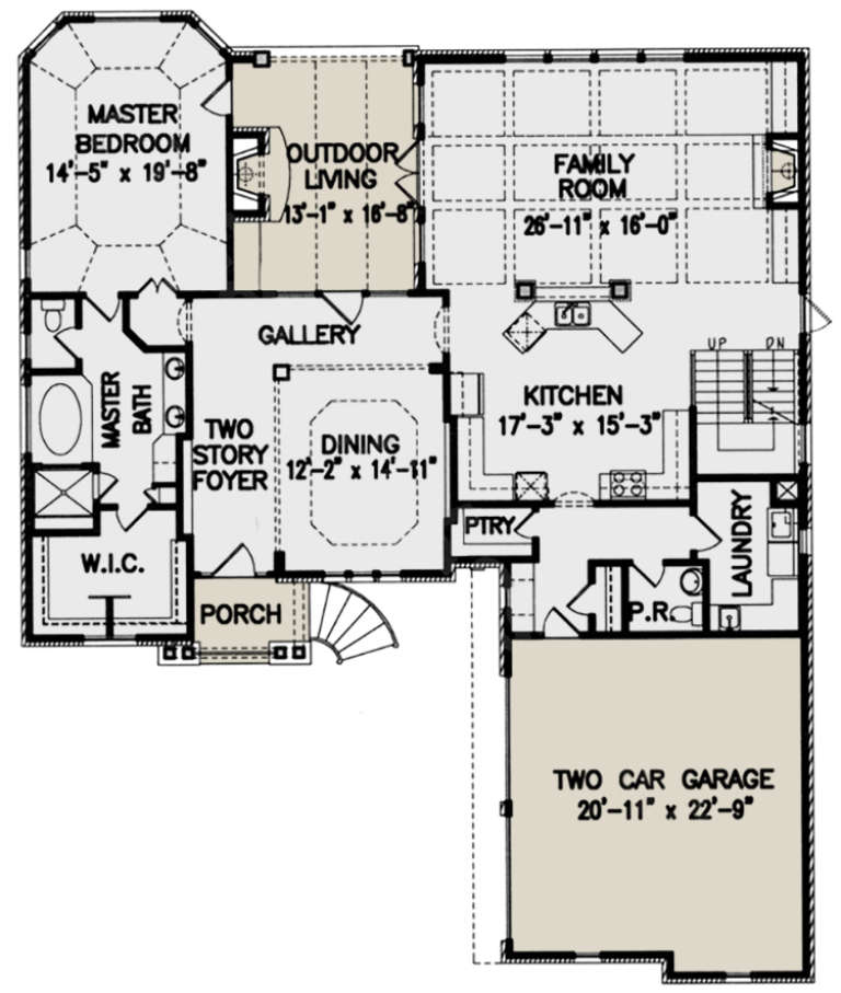 House Plan House Plan #4948 Drawing 1