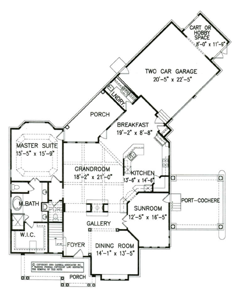 House Plan House Plan #4950 Drawing 1