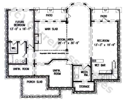Floorplan 2 for House Plan #699-00010