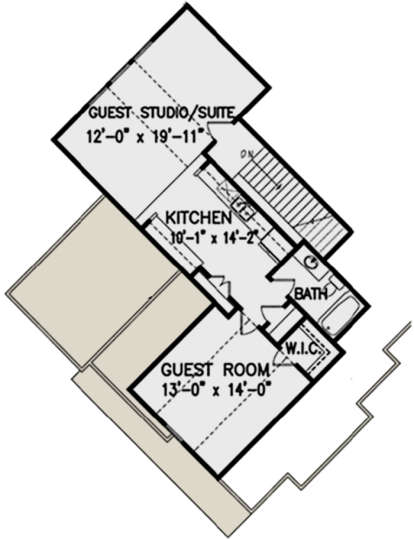 Second Floor for House Plan #699-00011