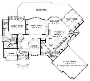 Floorplan 1 for House Plan #699-00014