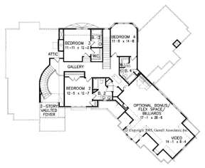 Floorplan 2 for House Plan #699-00014
