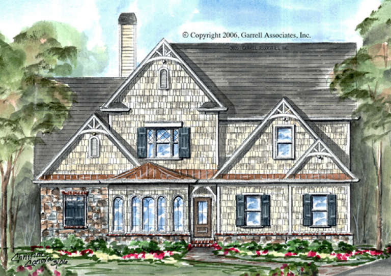 Craftsman House Plan #699-00015 Elevation Photo
