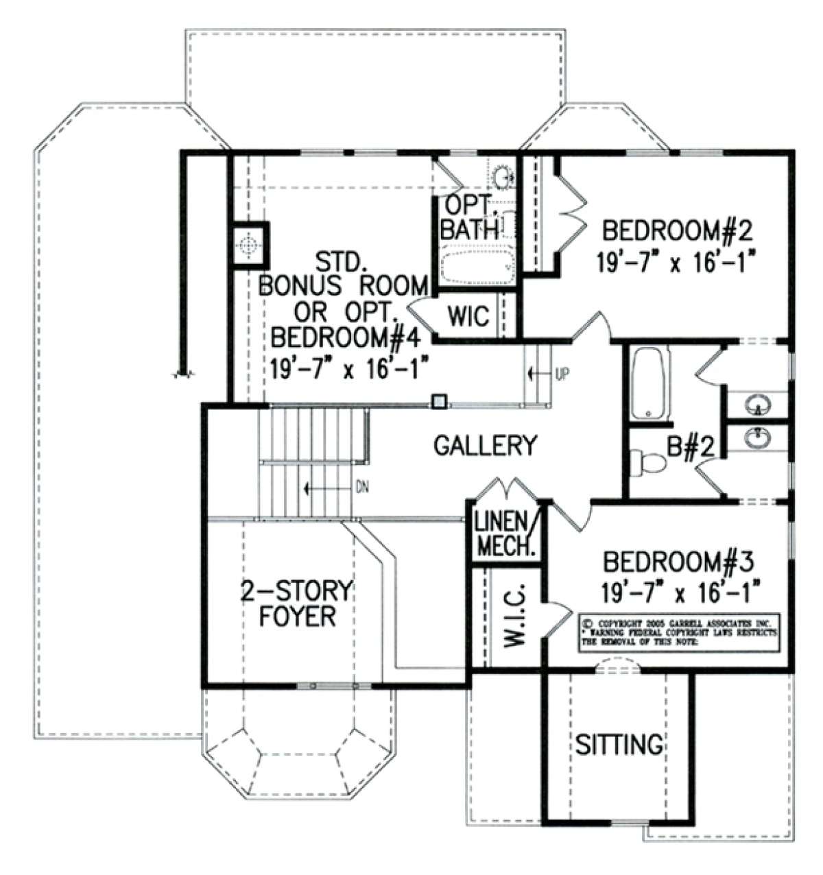 Floorplan 2 for House Plan #699-00015
