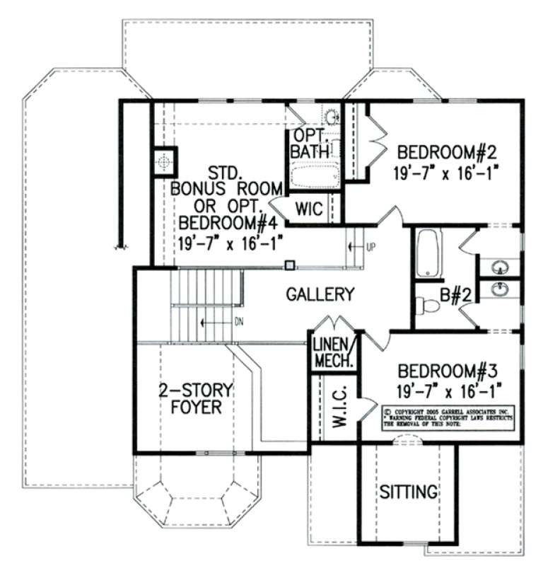 House Plan House Plan #4957 Drawing 2