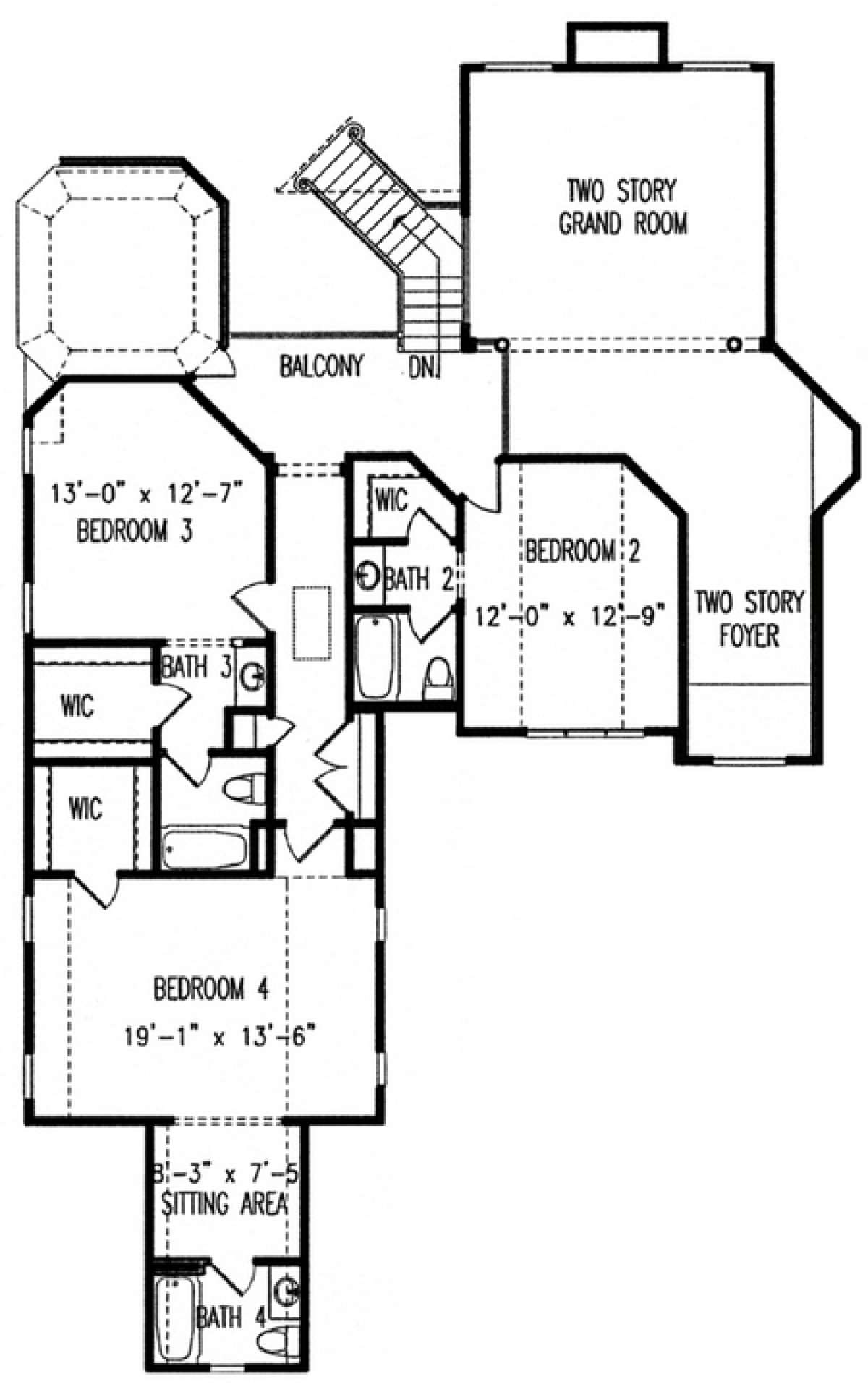 Floorplan 2 for House Plan #699-00023