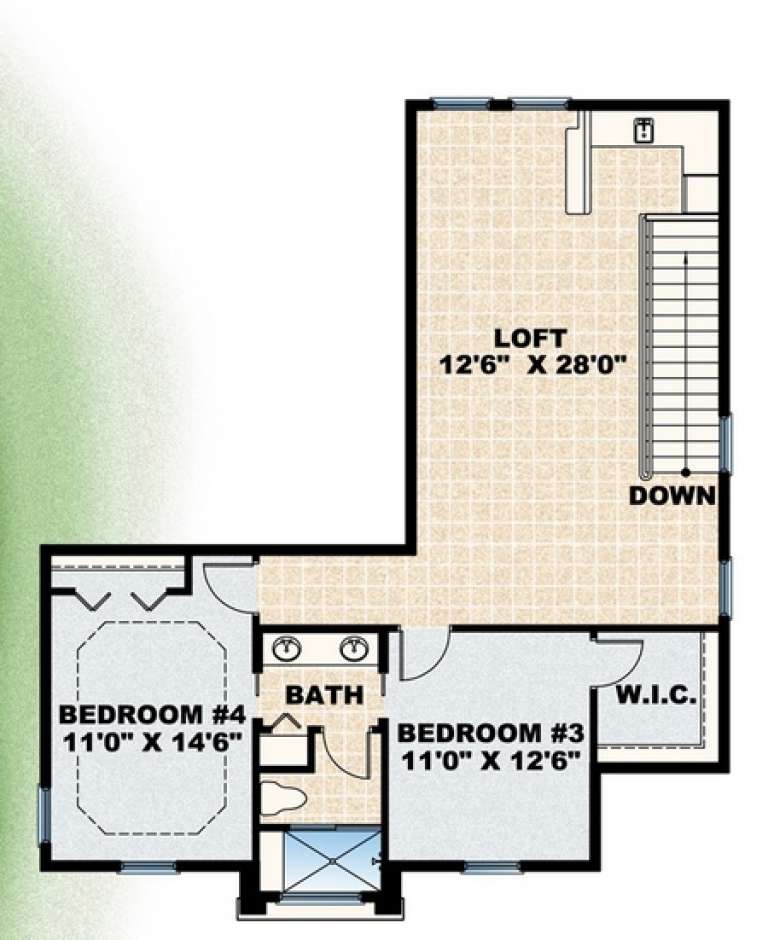 House Plan House Plan #4970 Drawing 2