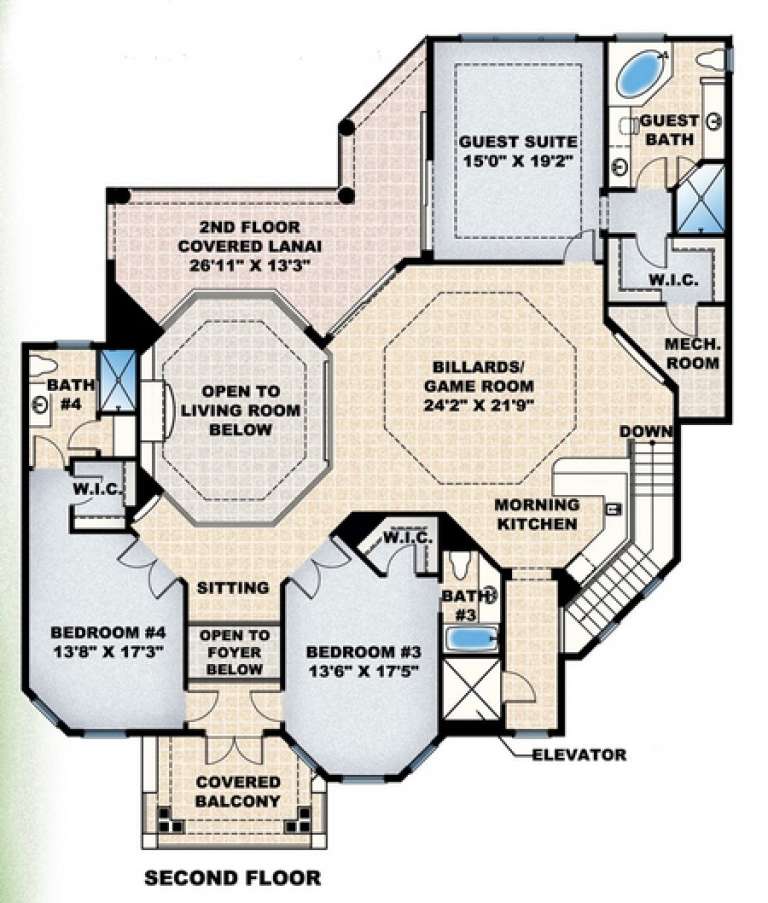House Plan House Plan #4971 Drawing 2