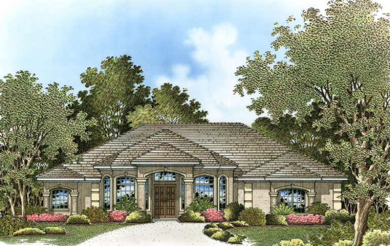 House Plan House Plan #4973 Front Elevation