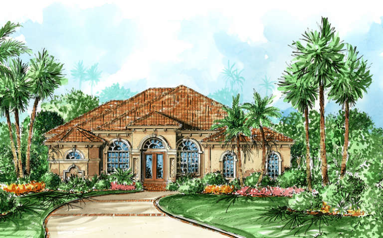 Contemporary House Plan #575-00071 Elevation Photo