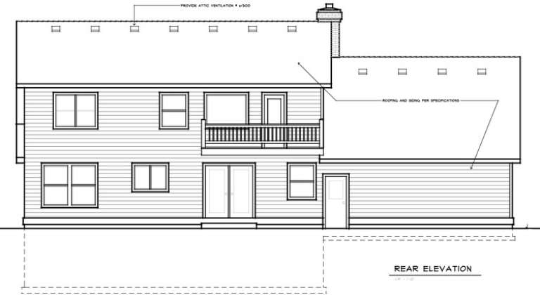 Country House Plan #692-00004 Elevation Photo