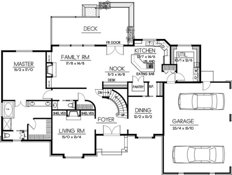 House Plan House Plan #4979 Drawing 1