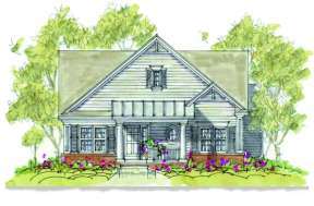 Ranch House Plan #402-00890 Elevation Photo