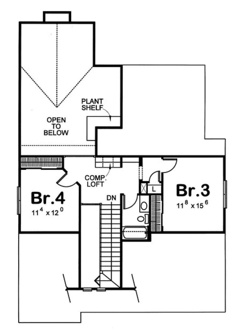 House Plan House Plan #4993 Drawing 2