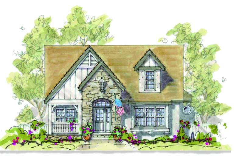 House Plan House Plan #4994 Front Elevation