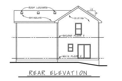 Craftsman House Plan #402-00900 Elevation Photo