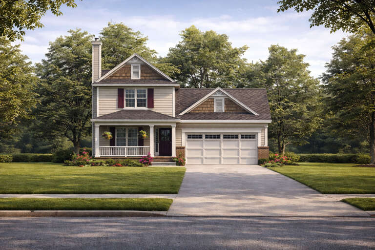 House Plan House Plan #4999 Front Elevation