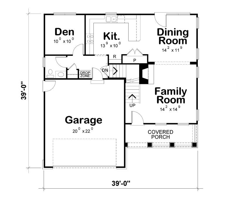 House Plan House Plan #4999 Drawing 1