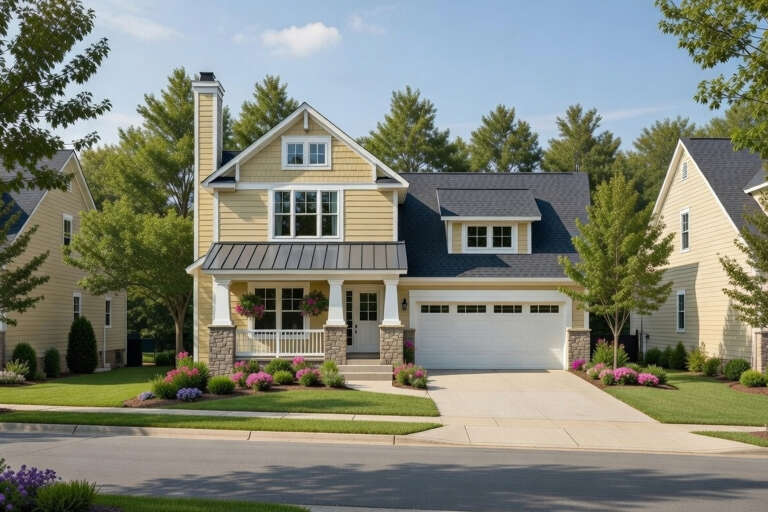 House Plan House Plan #5001 Front Elevation