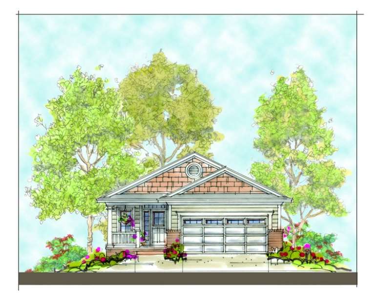 House Plan House Plan #5005 Front Elevation
