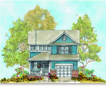 Country House Plan #402-00910 Elevation Photo