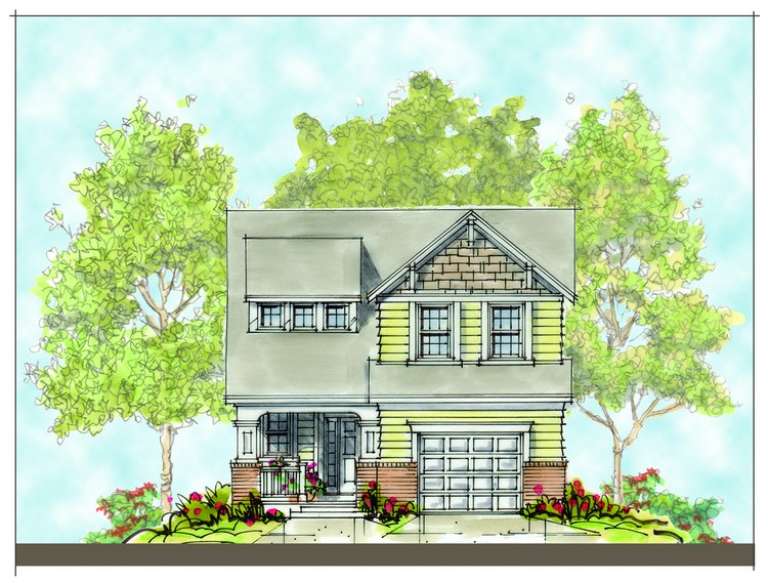 House Plan House Plan #5010 Front Elevation