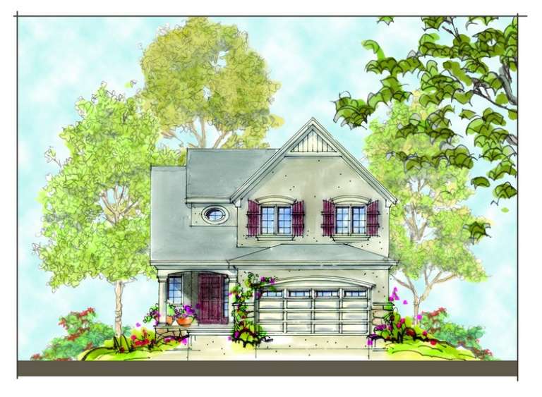 House Plan House Plan #5012 Front Elevation