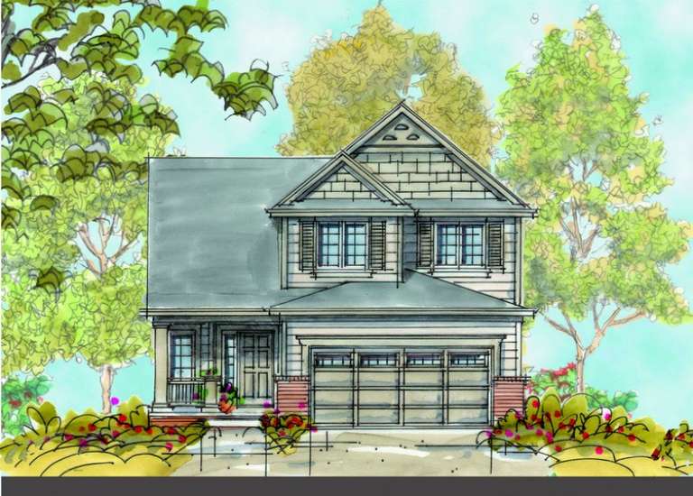 House Plan House Plan #5013 Front Elevation