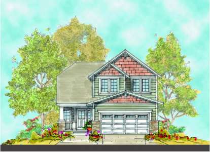 3 Bed, 2 Bath, 1774 Square Foot House Plan - #402-00916