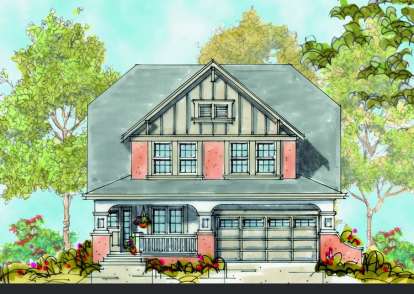 3 Bed, 2 Bath, 2111 Square Foot House Plan - #402-00923