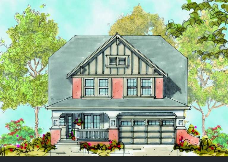 House Plan House Plan #5021 Front Elevation