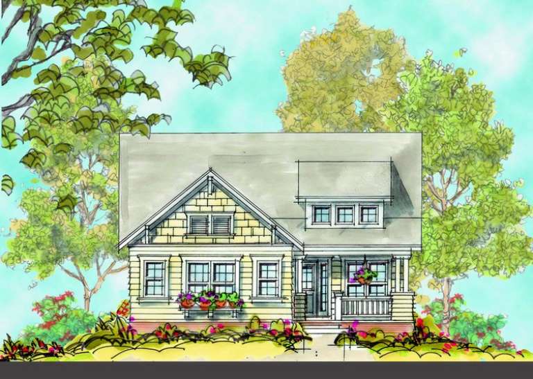 House Plan House Plan #5024 Front Elevation