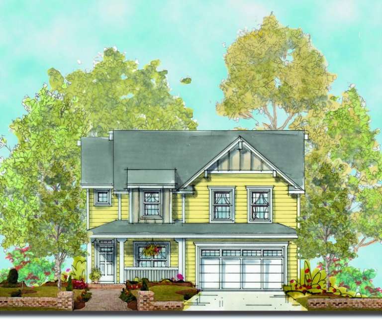 House Plan House Plan #5029 Front Elevation