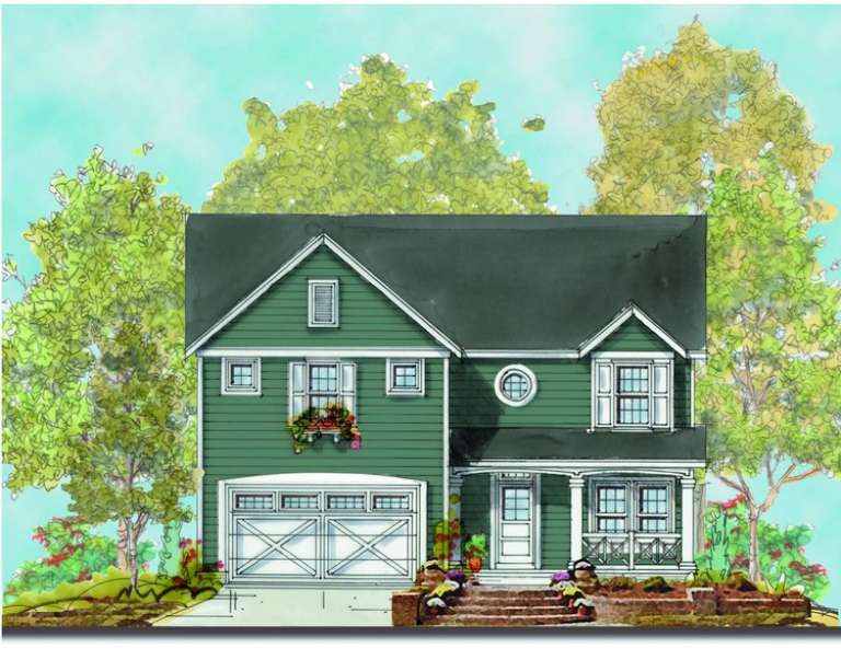 House Plan House Plan #5031 Front Elevation