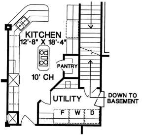Floorplan 3 for House Plan #402-00955