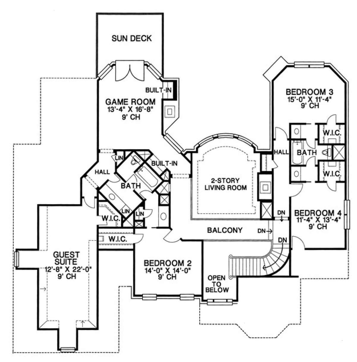 Floorplan 2 for House Plan #402-00960