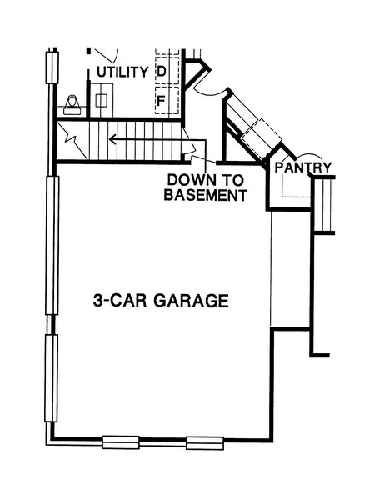 Floorplan 3 for House Plan #402-00960