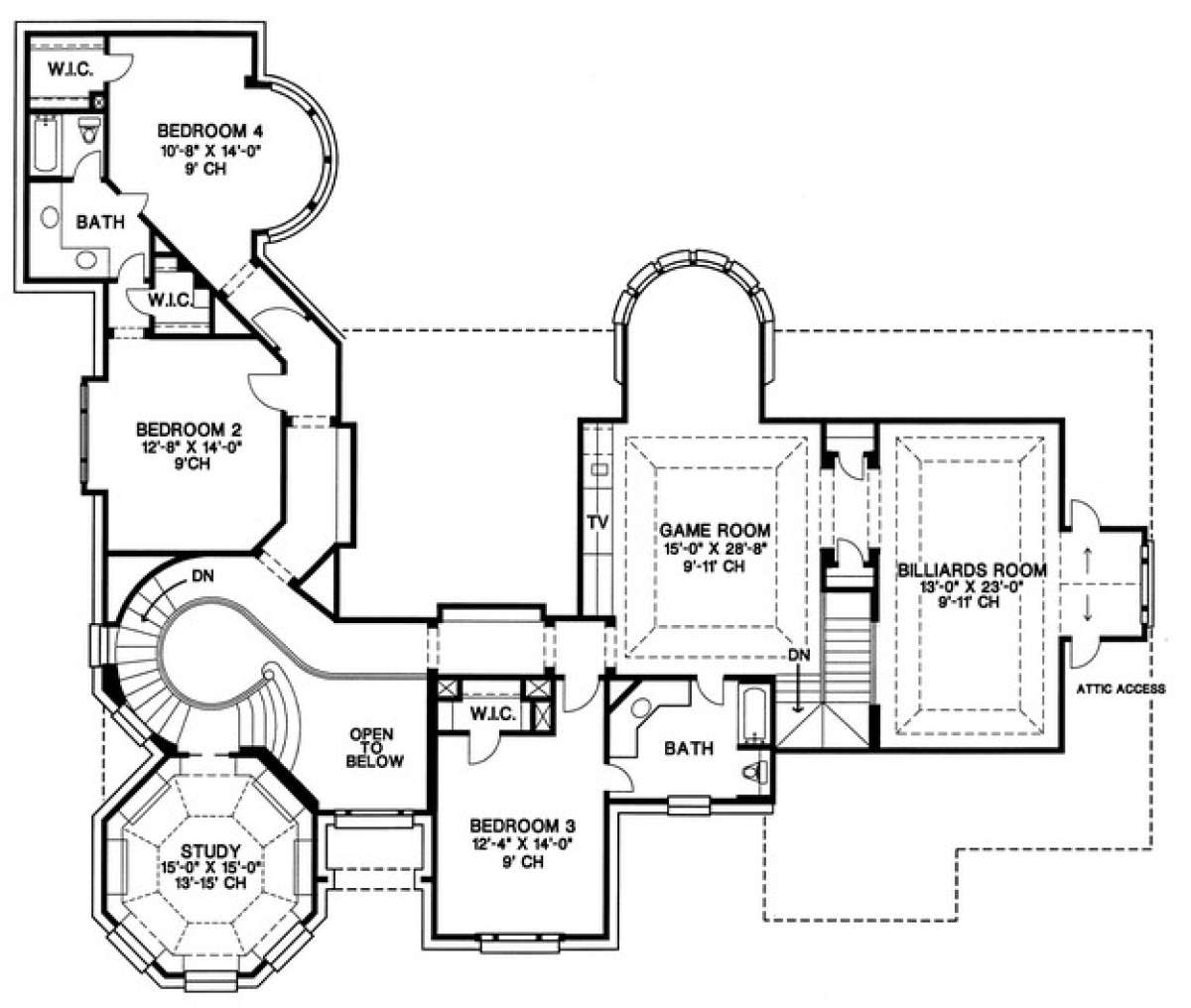 Floorplan 2 for House Plan #402-00968