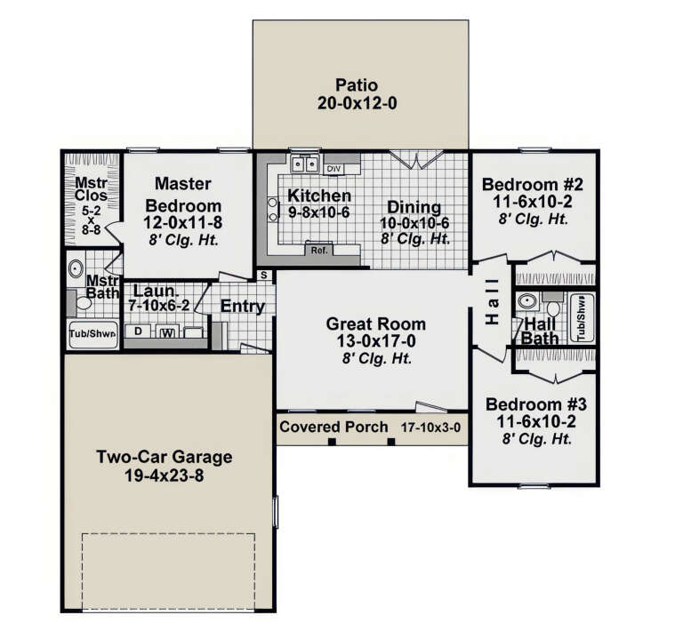 House Plan House Plan #5068 Drawing 1