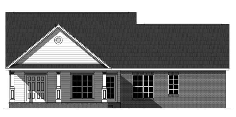 Country House Plan #348-00195 Elevation Photo