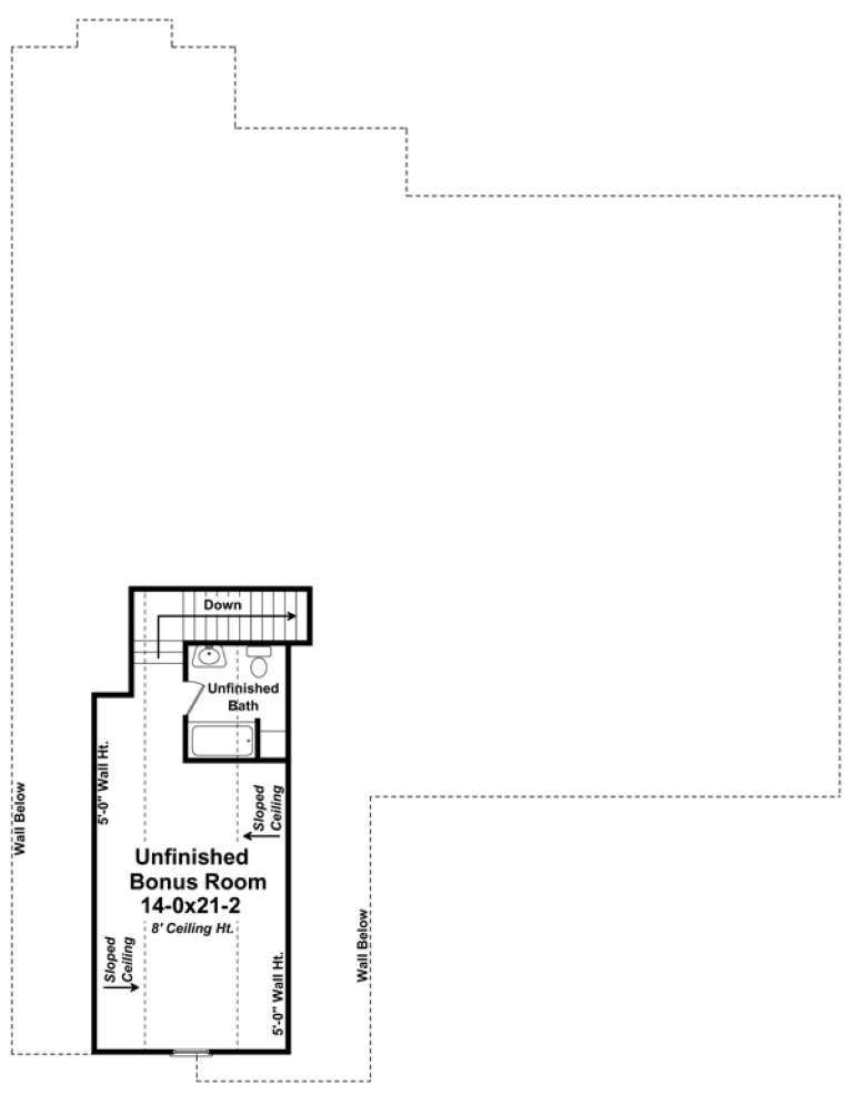 House Plan House Plan #5071 Drawing 2
