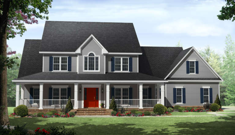 House Plan House Plan #5075 Front Elevation