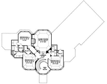 Floorplan 2 for House Plan #402-00974