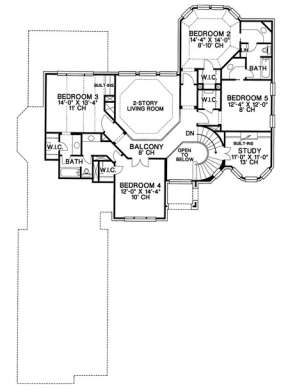 Floorplan 2 for House Plan #402-00985