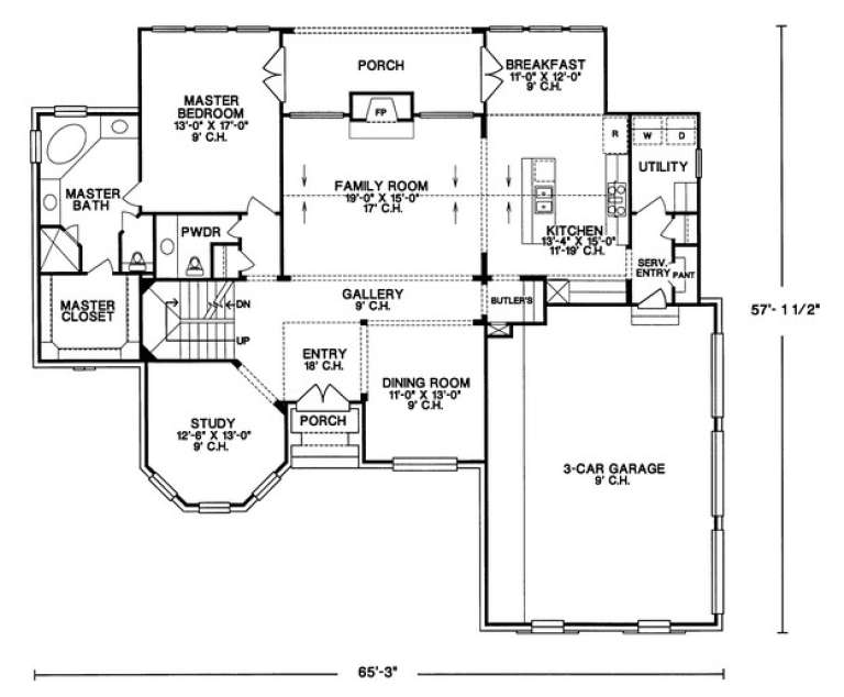 House Plan House Plan #5095 Drawing 1