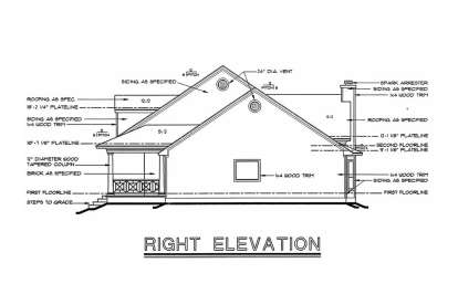 Cape Cod House Plan #402-00990 Elevation Photo