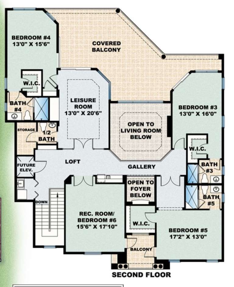 House Plan House Plan #5100 Drawing 2