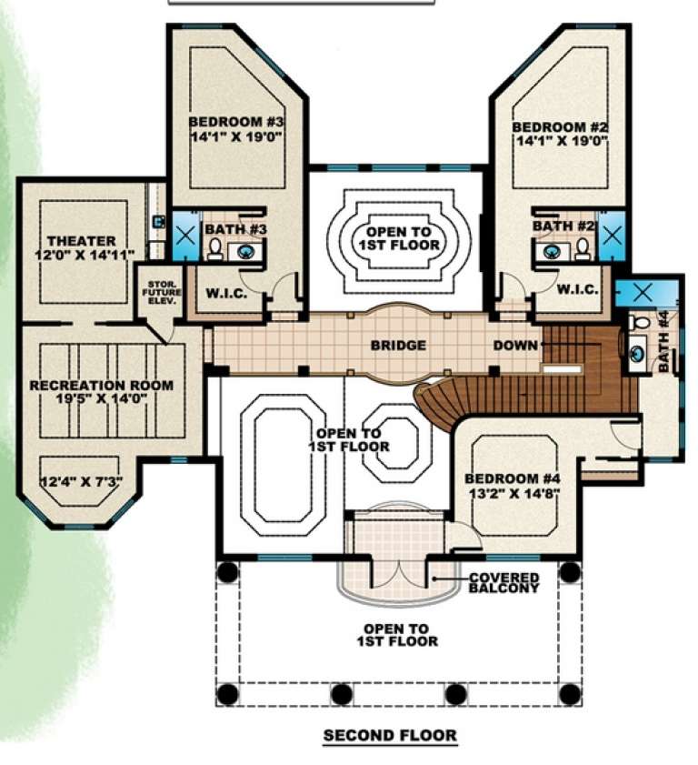 House Plan House Plan #5101 Drawing 2