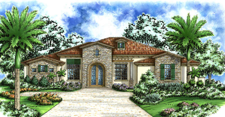 House Plan House Plan #5102 Front Elevation