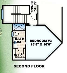 Floorplan 2 for House Plan #575-00081